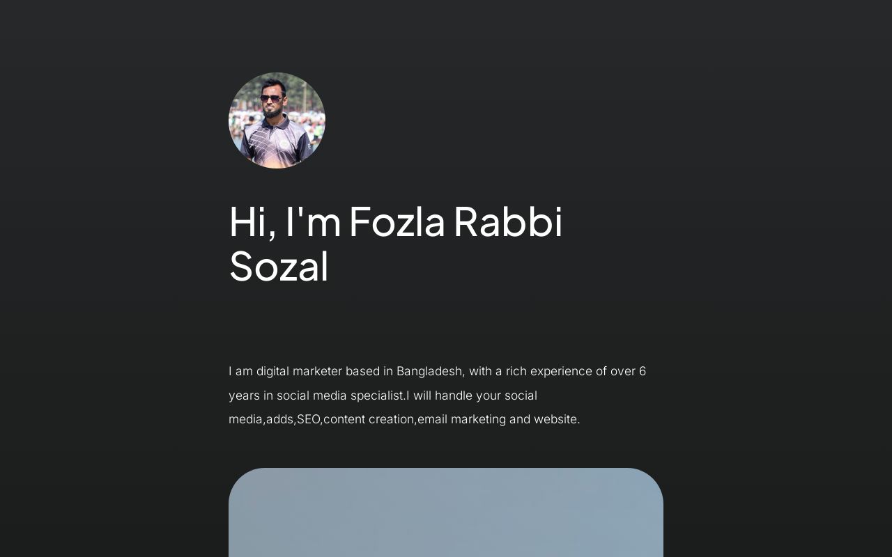 Carrd profile picture for @rabbi